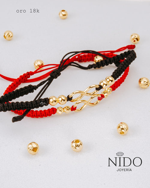 Herraje infinito grande peso 0,4 gramos con 4 balines #5