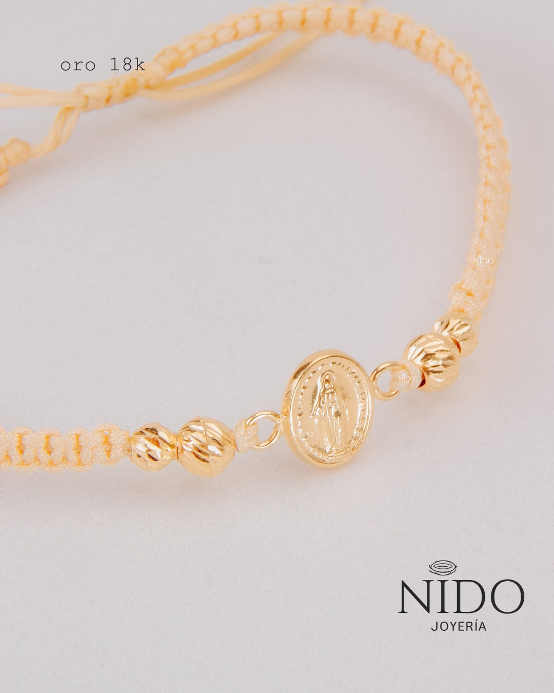 Herraje virgen mediano peso 0,44 gramos con 2 balines #5 y 2 balines #4