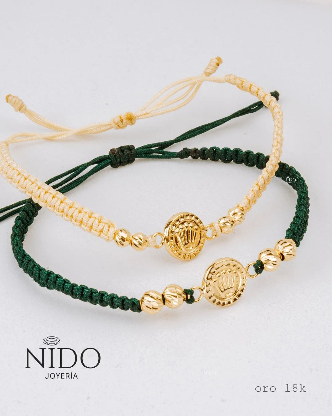 Herraje Rolex peso 0,45 gramos pulsera verde 4 balines #5 biselados