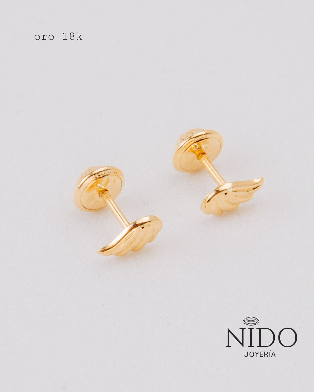 Topos alas pequeñas peso 0,52 gramos 18k