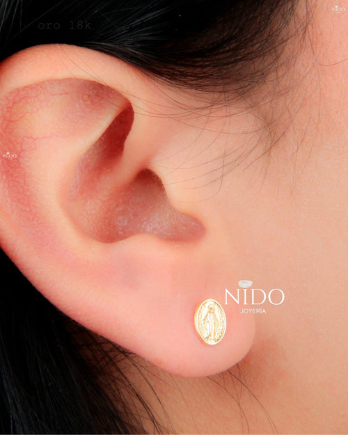 Topo virgen mediano peso 0,65 gramos 18k