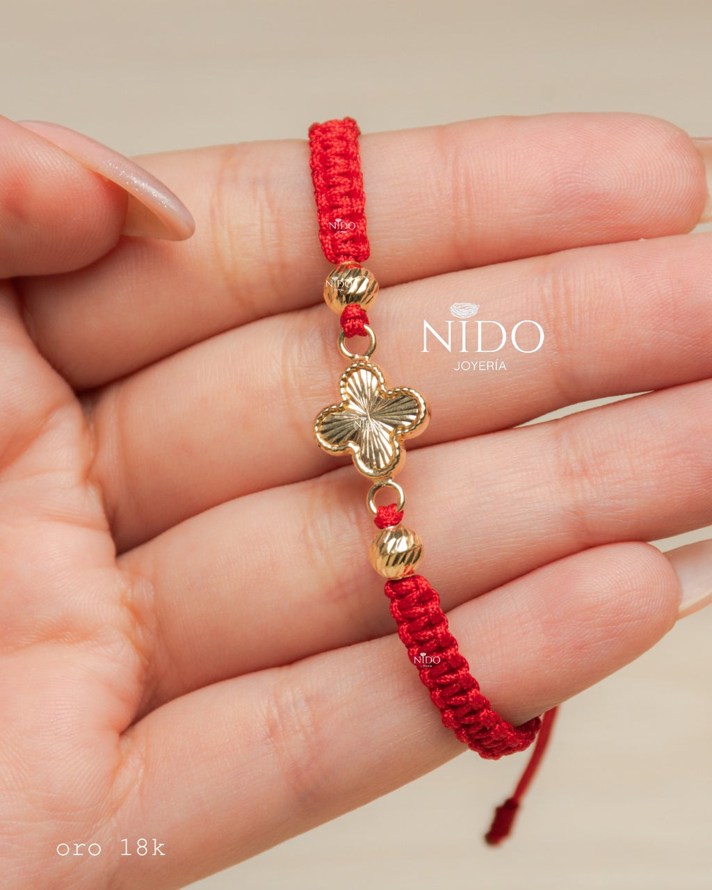 Herraje Van Cleef grande peso 0,73 gramos