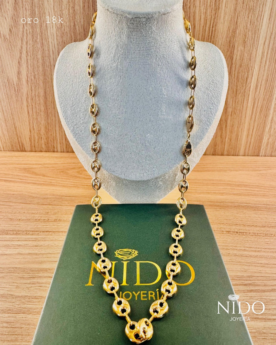 Cadena gucci 5g oro de 18k