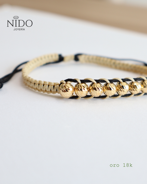 ✨Pulsera tejido viral 10 balines #6