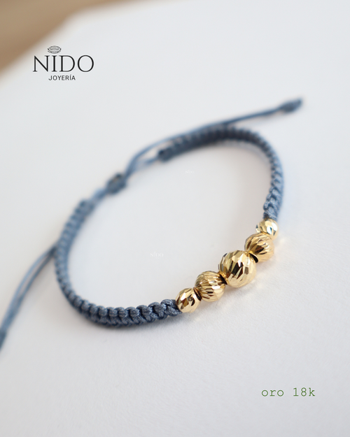 ✨Pulsera 1 balin #6 mas 2 balines #5 y 2 balines #4