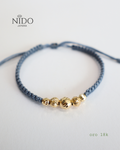 ✨Pulsera 1 balin #6 mas 2 balines #5 y 2 balines #4