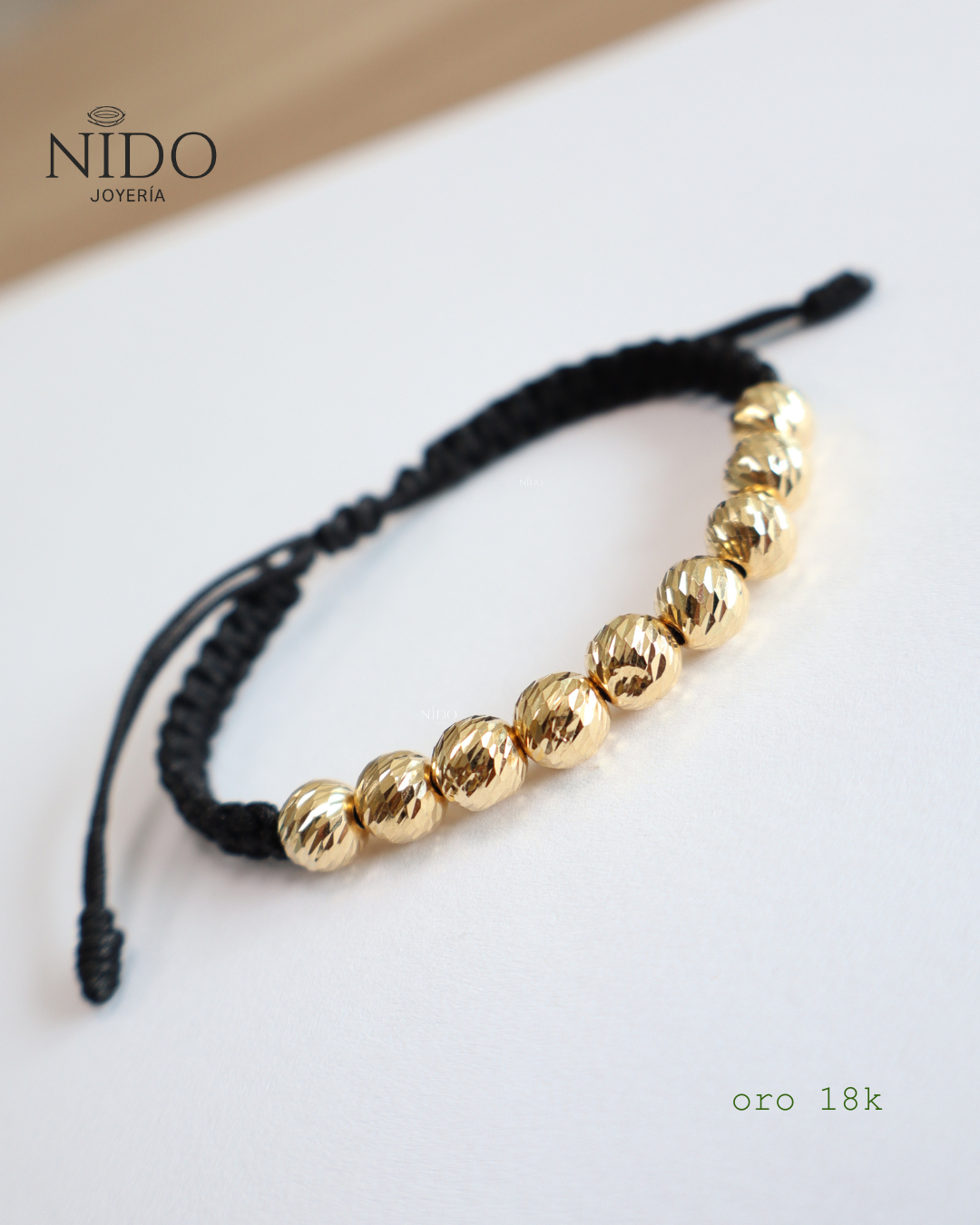 ✨Pulsera 9 balines #7 diamantados