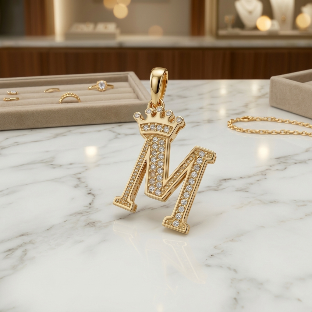 Dije de letra personalizado